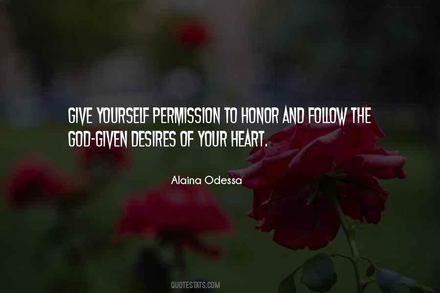 Give Yourself Permission Quotes #1315387