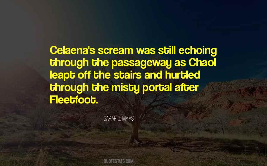 Fleetfoot Sarah Quotes #1214435