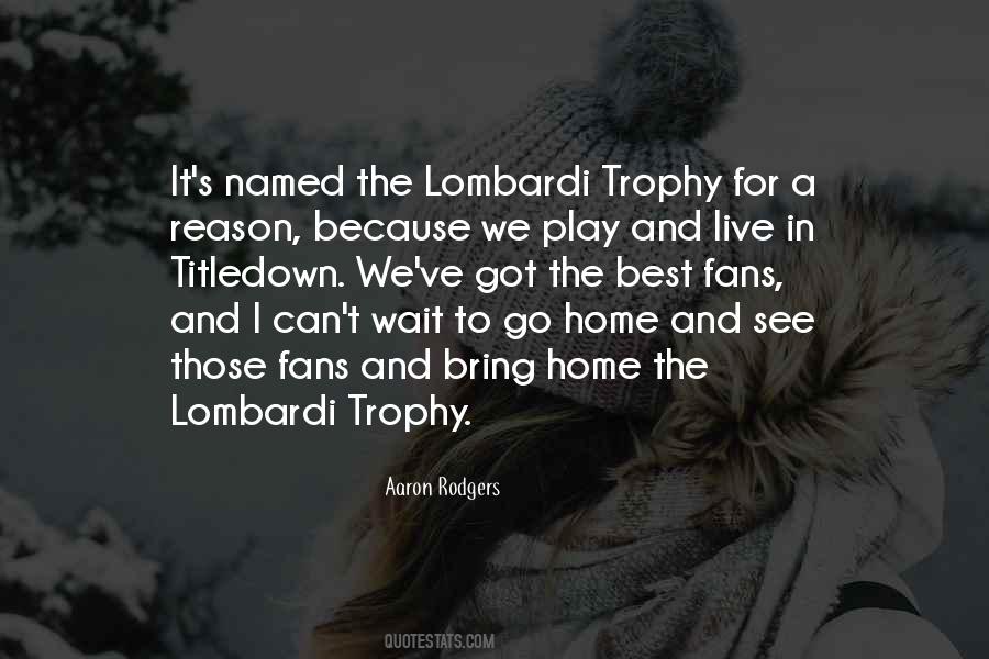 Best Trophy Quotes #1207308