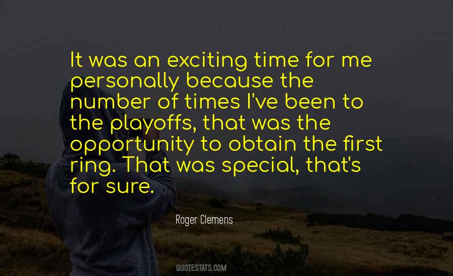 Special Times Quotes #767568