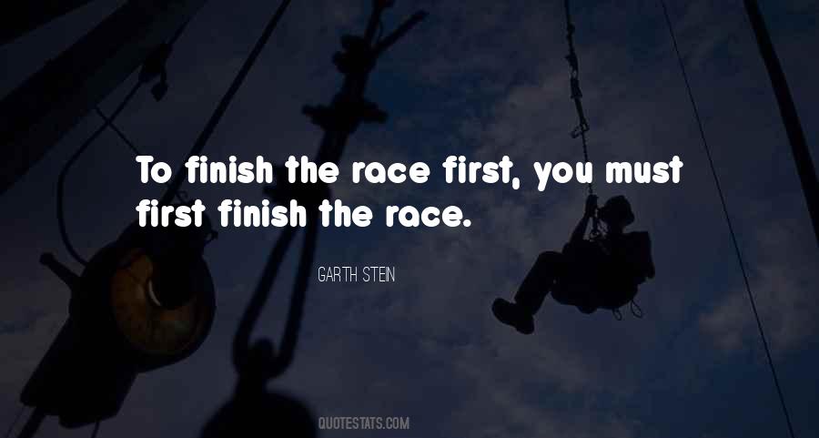 Finish The Race Quotes #1036213