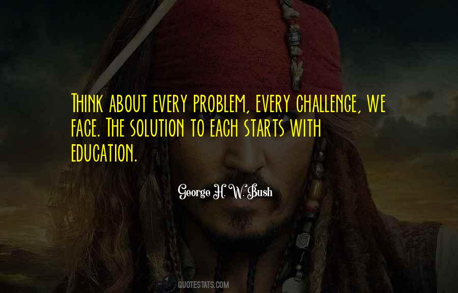 Problem We Face Quotes #1597913