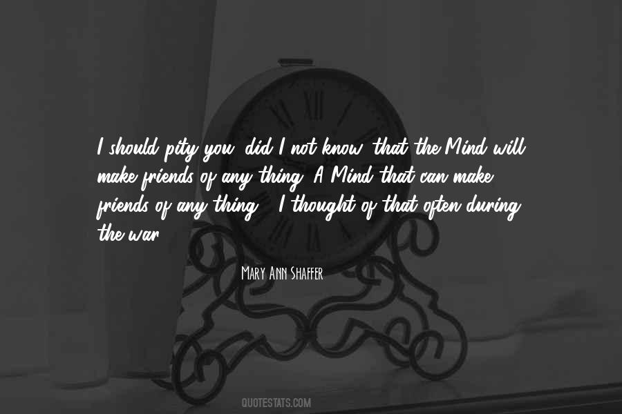 During The War Quotes #1569674