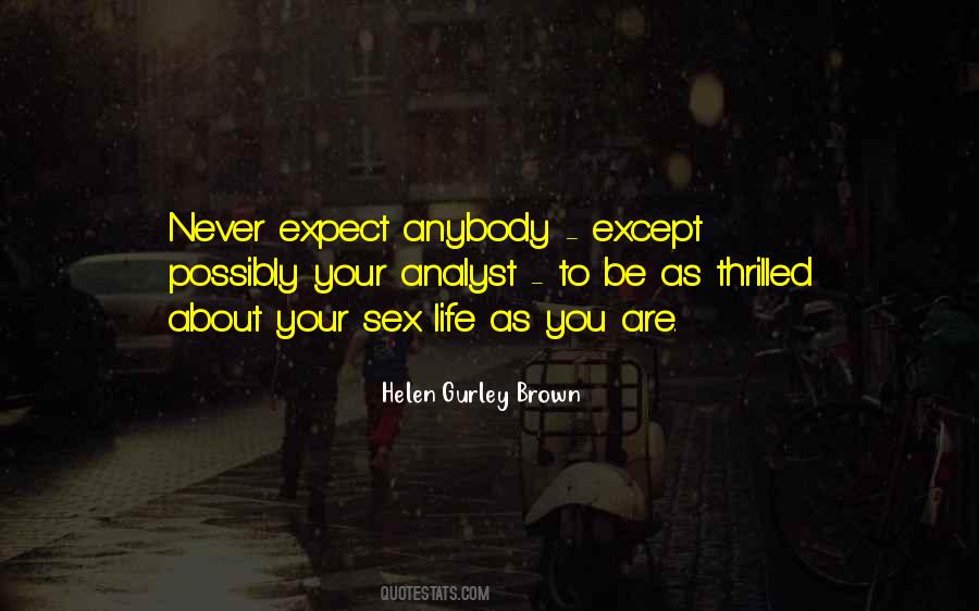 Sex Life Quotes #1336099