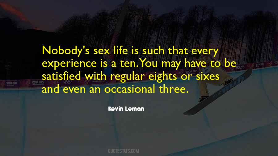 Sex Life Quotes #848565