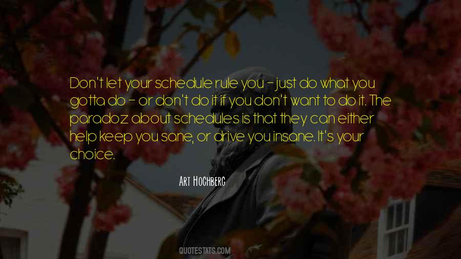 Your Schedule Quotes #973874