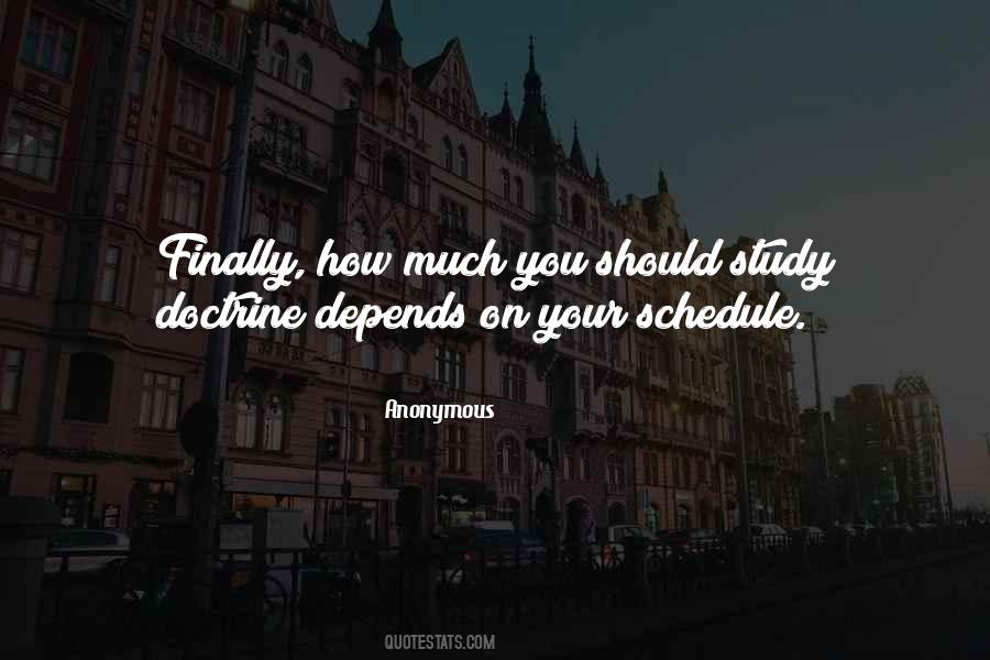 Your Schedule Quotes #986097