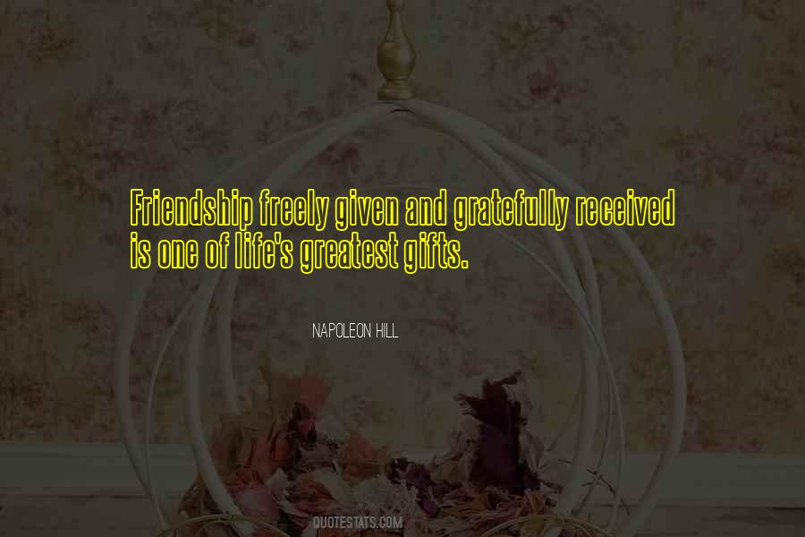 Greatest Gifts Quotes #680569