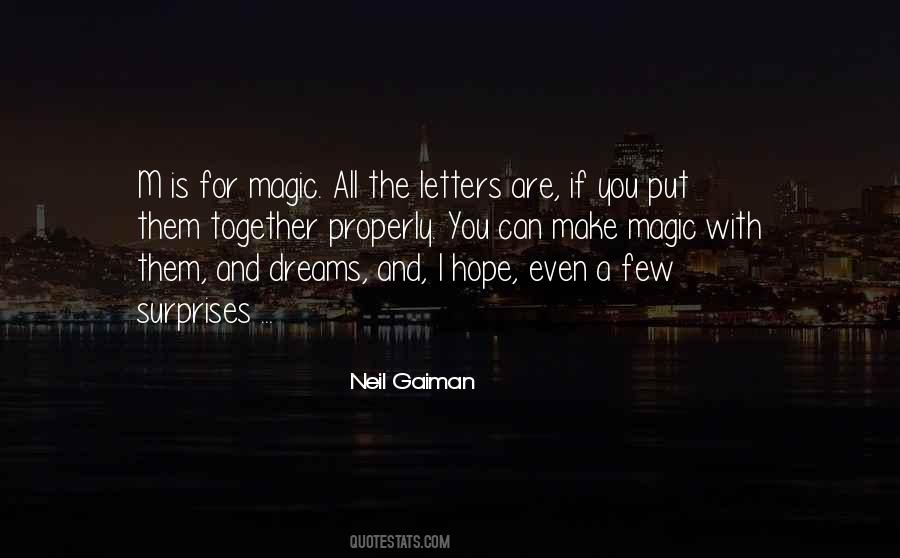 Quotes About Magic And Dreams #847409