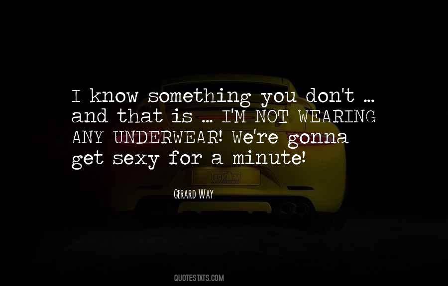 Best Underwear Quotes #38005