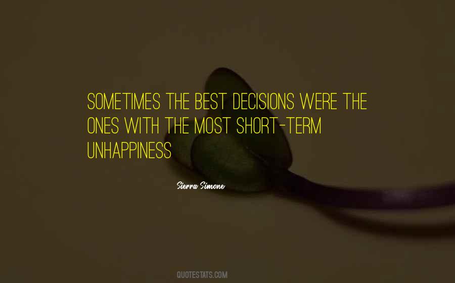 Best Unhappiness Quotes #1777340