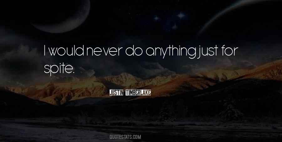 Never Do Quotes #1217908