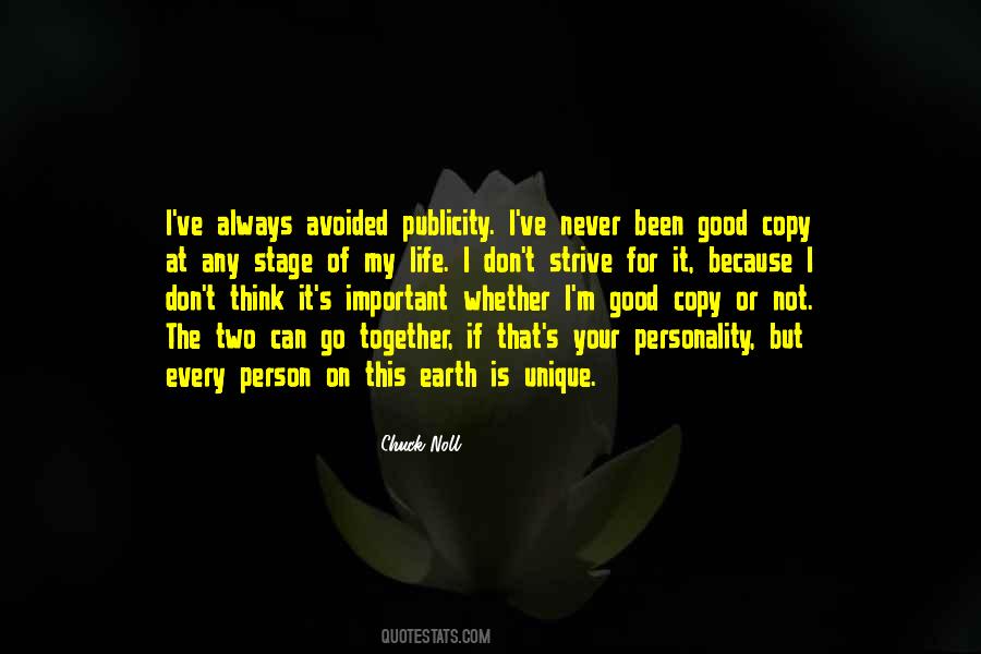 You Are Unique No A Copy Quotes #1193614