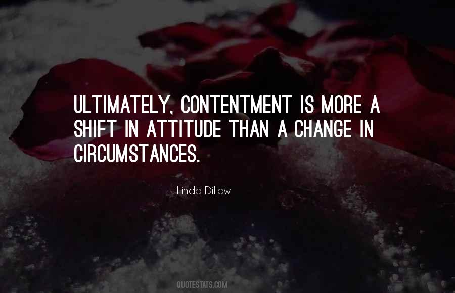 Change Contentment Quotes #181804