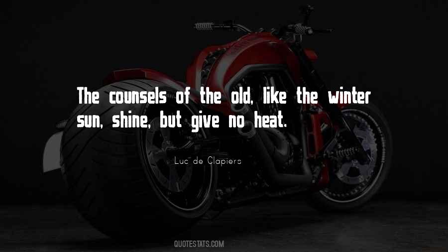 Quotes About The Sun Shining #508167