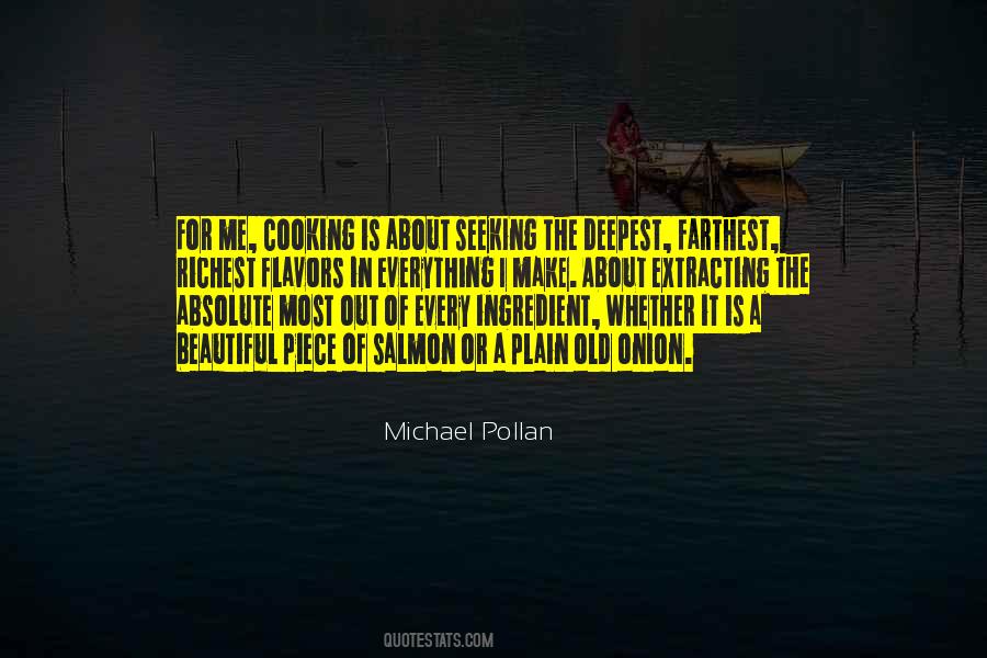 Under Cooking Salmon Quotes #314357