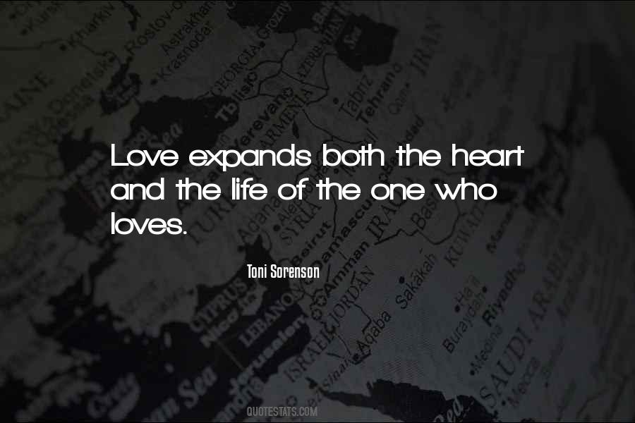 Heart Expands Quotes #1080326