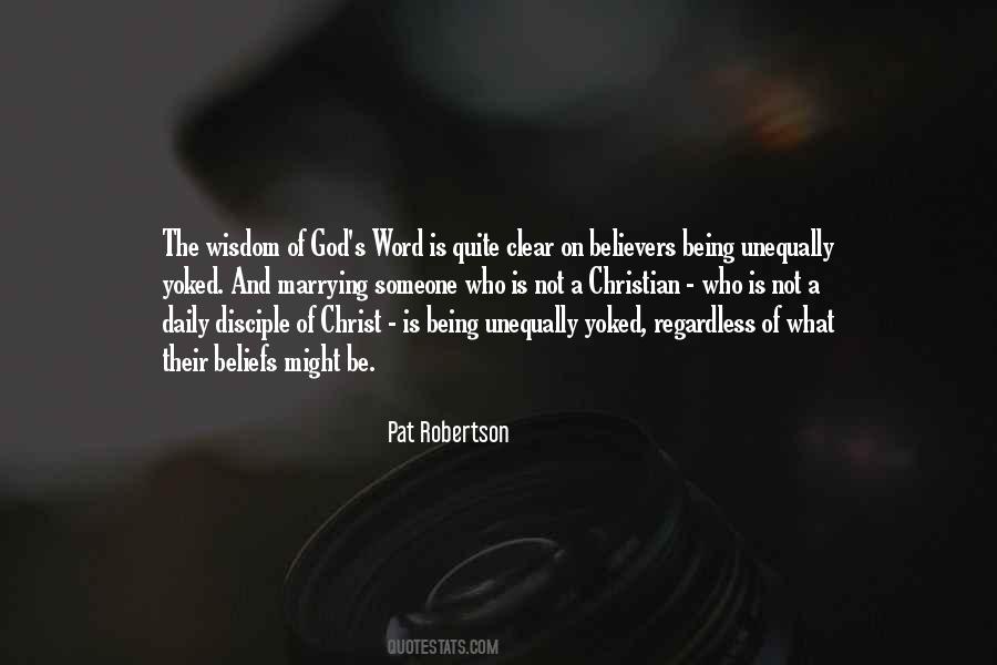 When You Are Unequally Yoked Quotes #342714