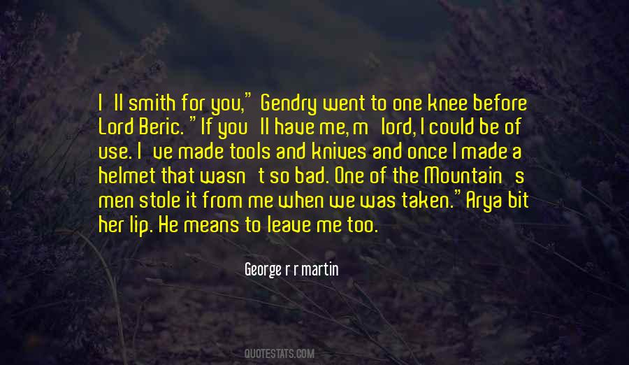 Arya And Gendry Quotes #1075934