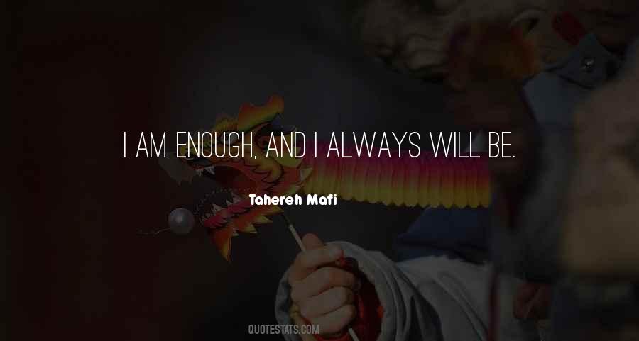 Quotes About Mafi #283664