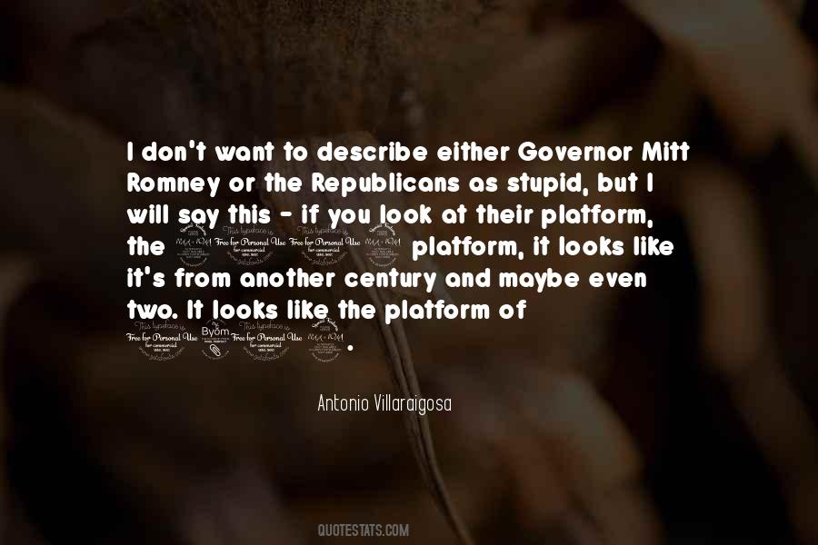 Governor Romney Quotes #78246