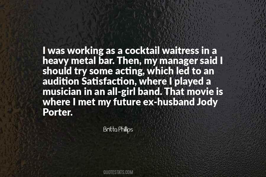 Best Waitress Quotes #346330