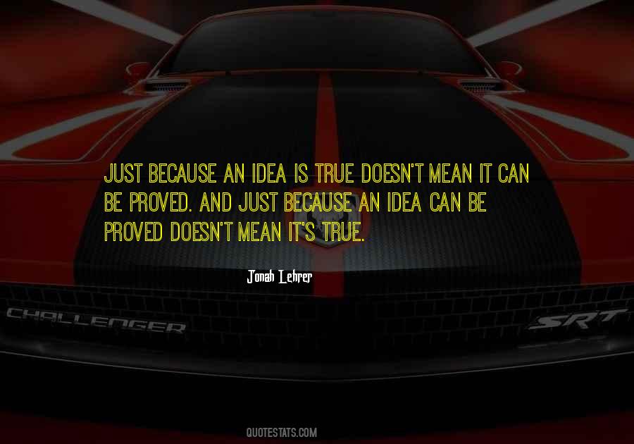 Scientific Ideas Quotes #978901