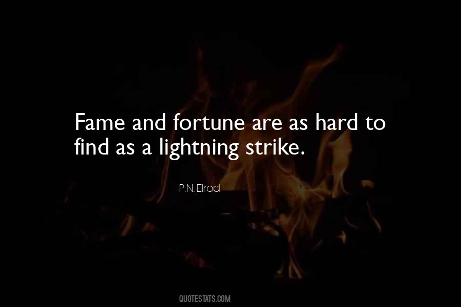Strike It Hard Quotes #347181