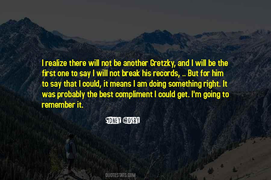 Gretzky Records Quotes #1125702