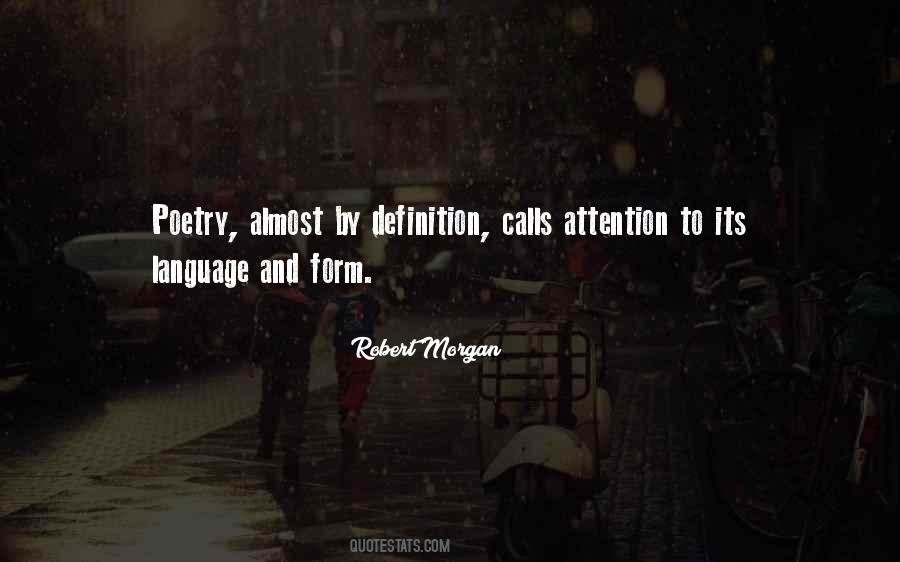 Definition Of Poetry Quotes #1151631