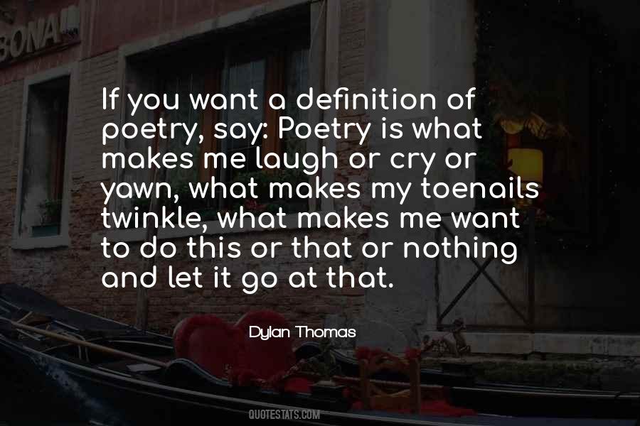 Definition Of Poetry Quotes #662851
