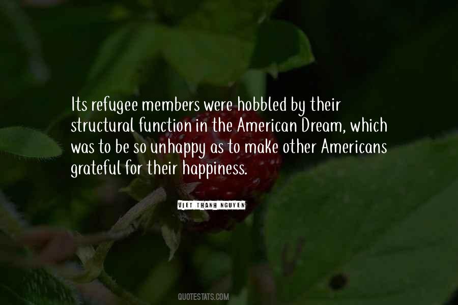 American Dream And Happiness Quotes #514367