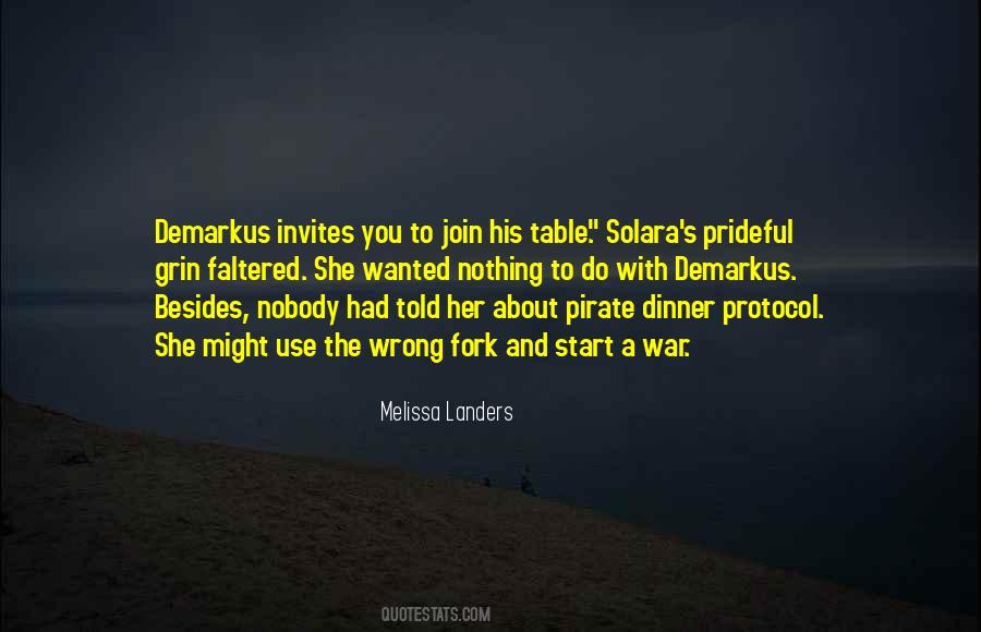 Use A Fork Quotes #1166899