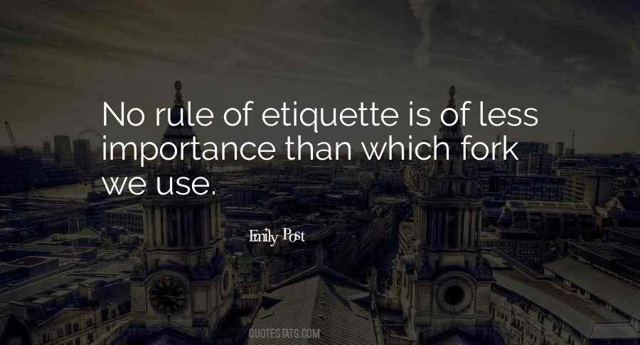 Use A Fork Quotes #1846008