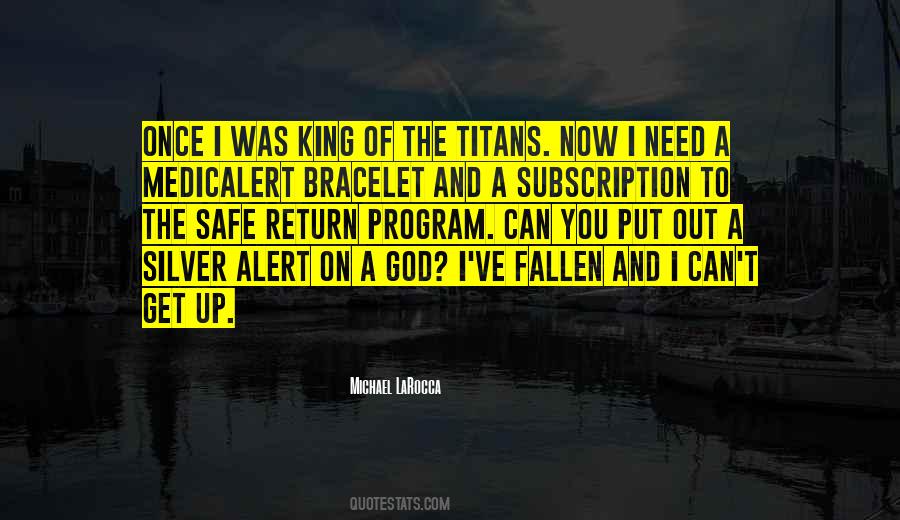 Fallen God Quotes #319506