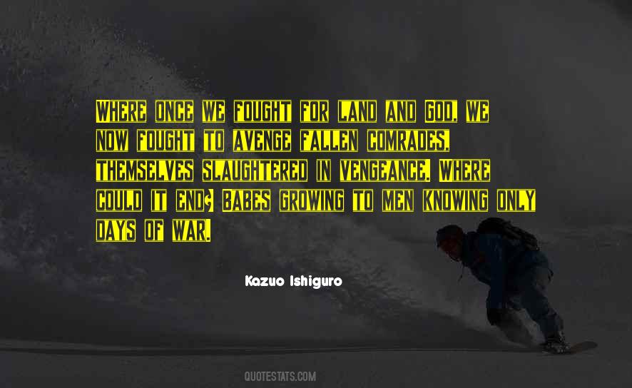 Fallen God Quotes #378604