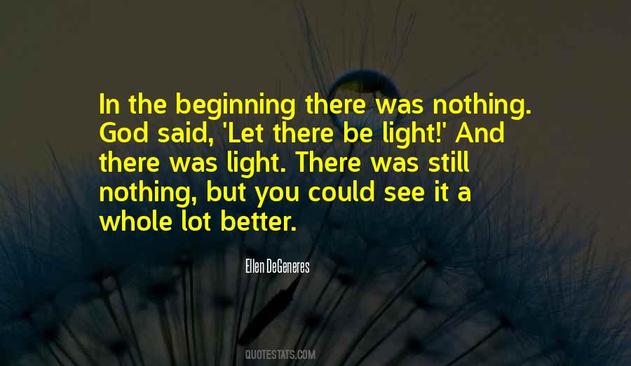 God Said Quotes #1062255