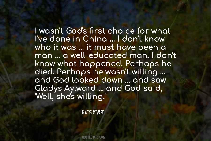 God Said Quotes #1130614