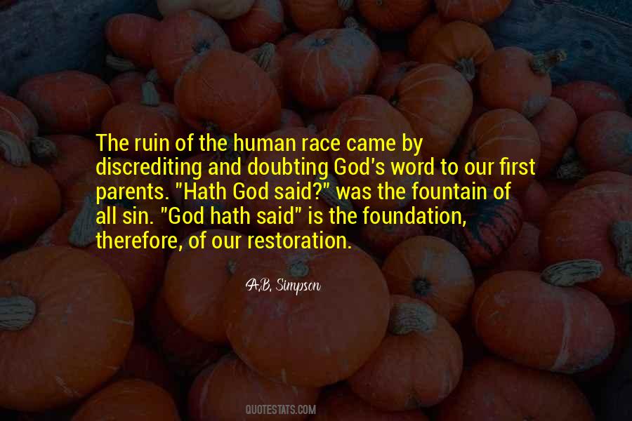 God Said Quotes #1375299