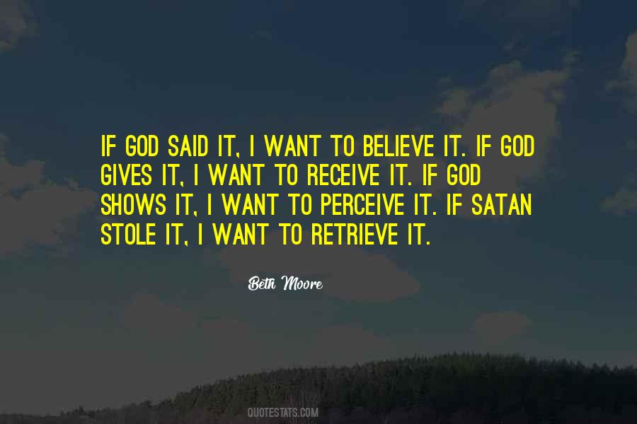 God Said Quotes #197097
