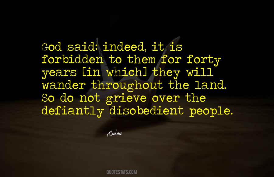 God Said Quotes #997949