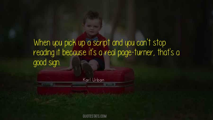 Good Sign Quotes #1408516