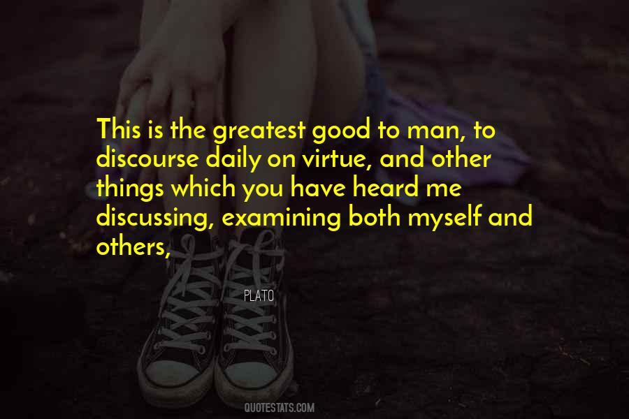The Greatest Man Quotes #228475