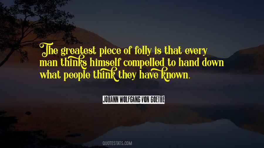 The Greatest Man Quotes #44571