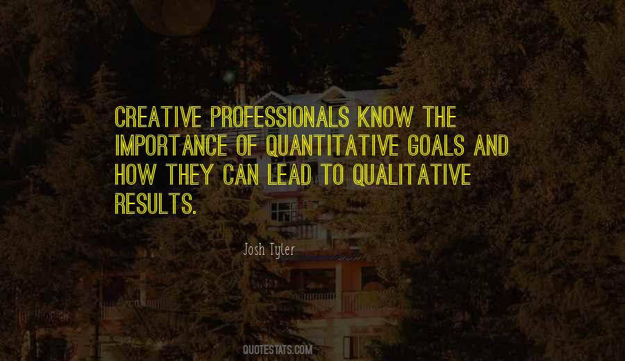 Quantitative Versus Qualitative Quotes #1754530