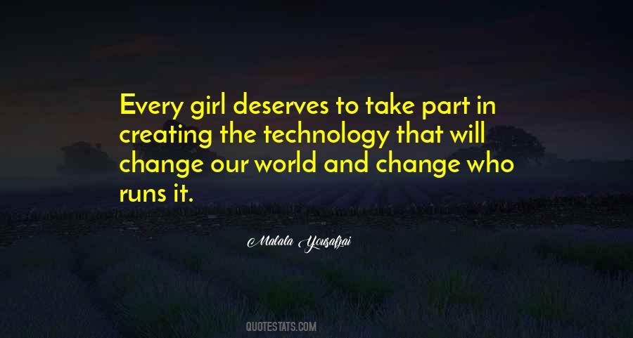 Creating Our World Quotes #1362998