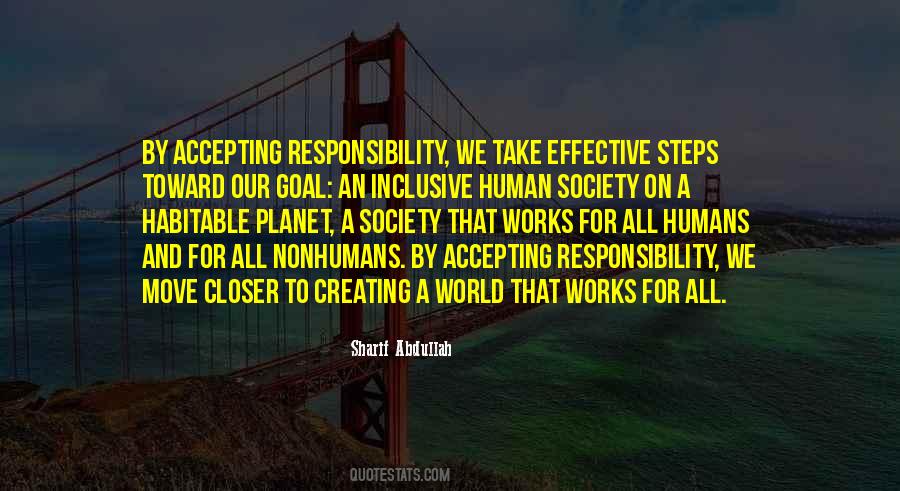 Creating Our World Quotes #1366772