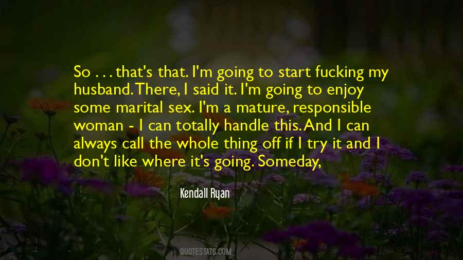 Marital Sex Quotes #1177011