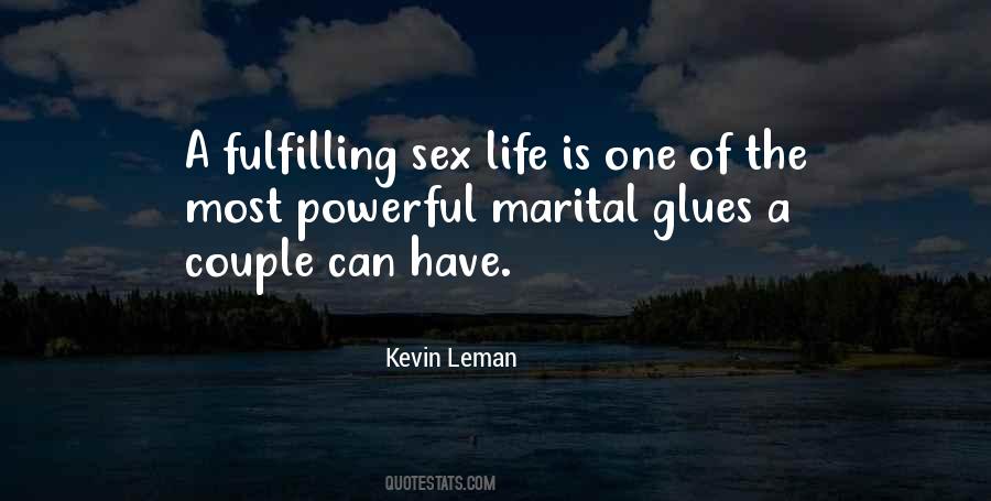 Marital Sex Quotes #1773138