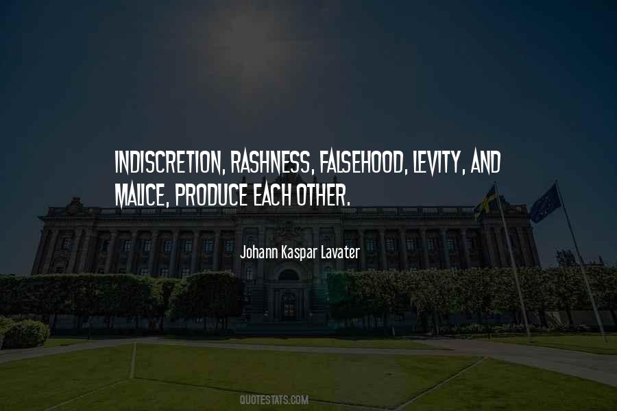 Johann Lavater Quotes #59503